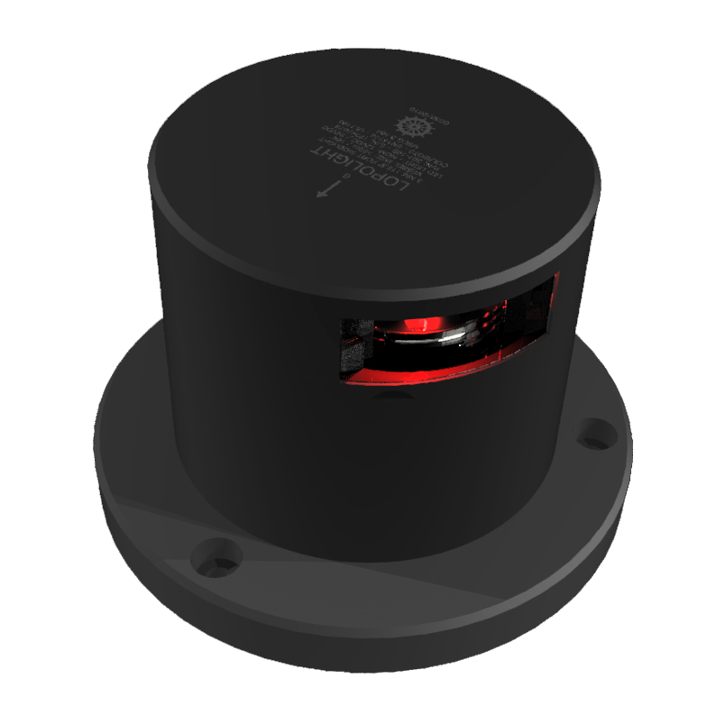 3nm port, black anodized.